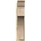 Ekena Millwork Westlake Traditional Rough Sawn Outlooker, Douglas Fir, 8"W x 30"D x 36"H OUT08X30X36WTL01RDF - alternate 2